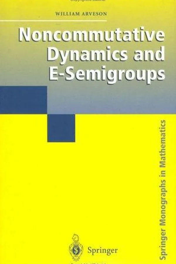 Capa de Noncommutative Dynamics and E-Semigroups