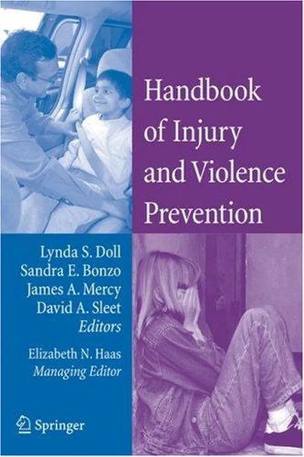 Capa de Handbook of injury and violence prevention