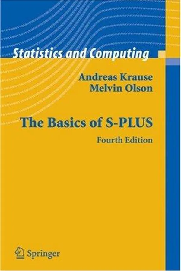 Capa de The basics of S-Plus