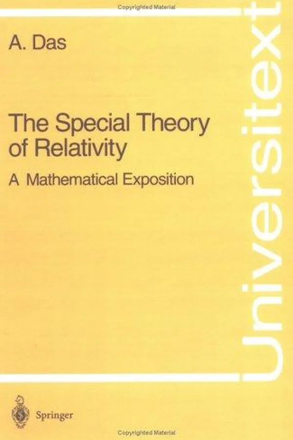 Capa de Special theory of relativity