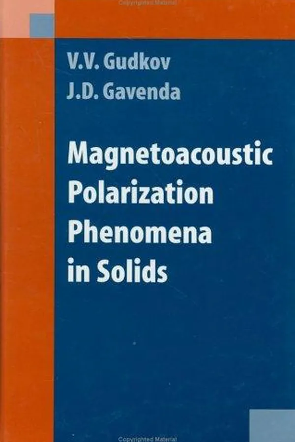 Capa de Magnetoacoustic polarization phenomena in solids