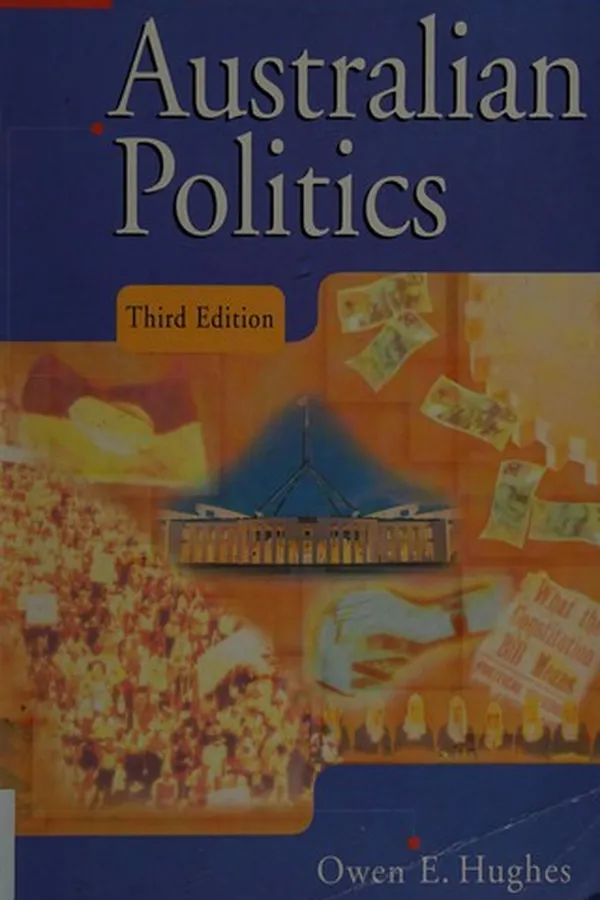 Capa de Australian politics