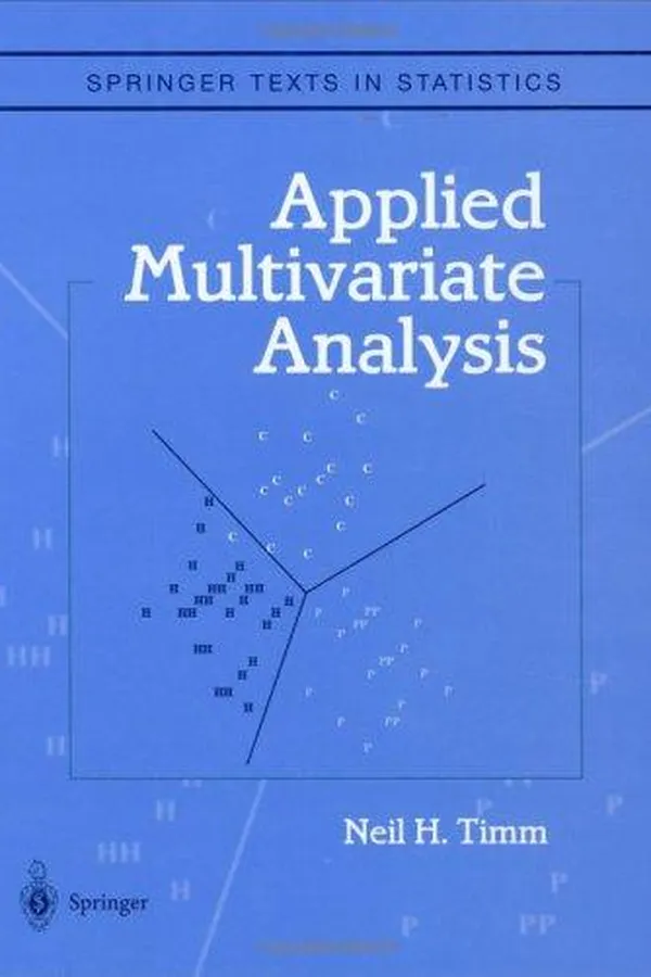 Cover of Applied Multivariate Analysis