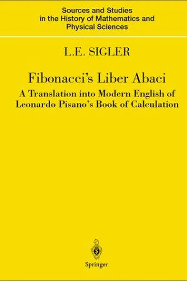 Capa de Fibonacci's Liber abaci