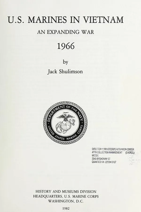 Capa de U.S. Marines in Vietnam