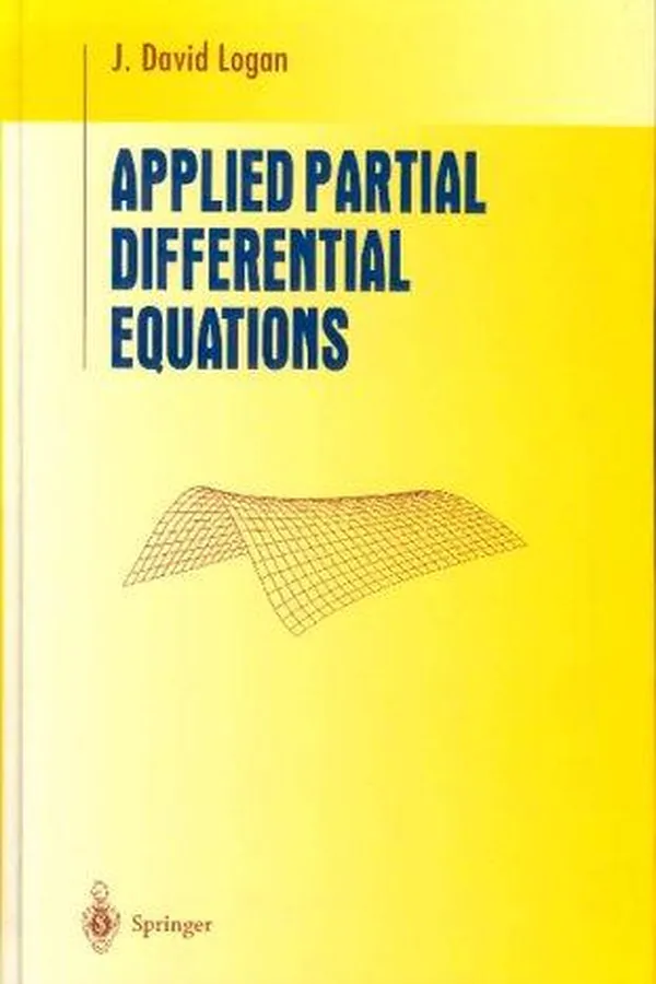 Capa de Applied partial differential equations