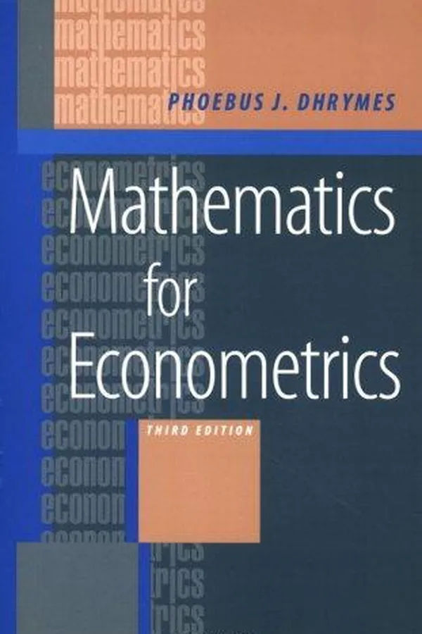 Capa de Mathematics for econometrics