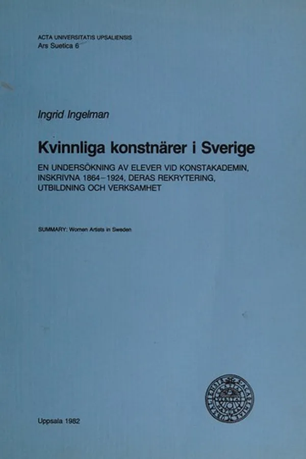 Capa de Kvinnliga konstnärer i Sverige