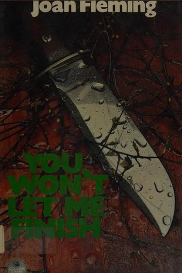 Capa de You Won't Let Me Finish