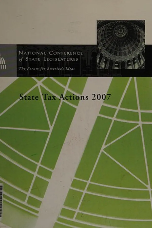 Cover of State tax actions 2007