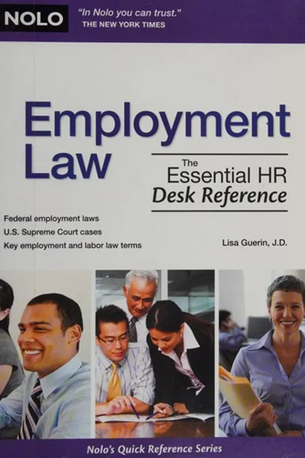 Capa de Employment law