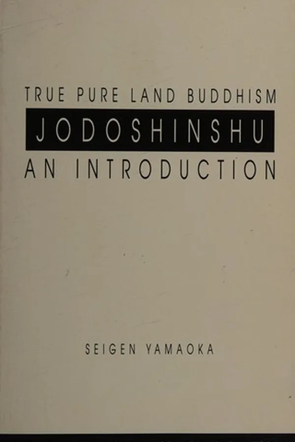 Capa de True pure land Buddhism, Jodoshinshu