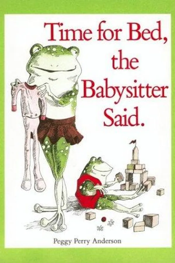 Capa de Time for bed, the babysitter said