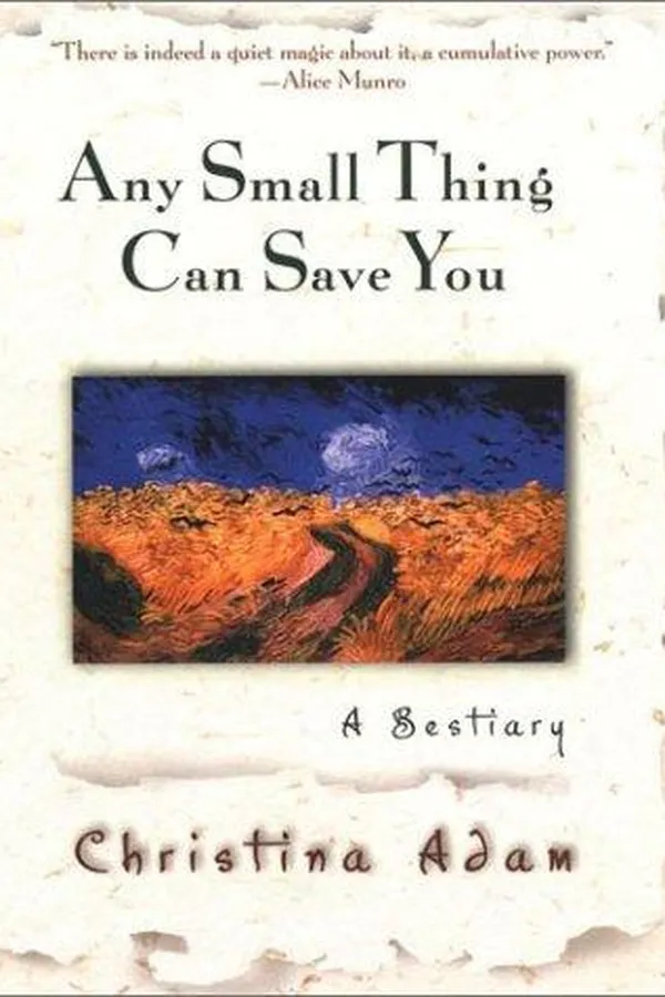 Cover of Any small thing can save you