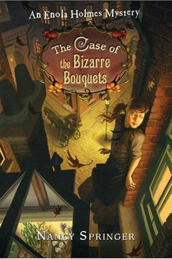 Capa de The Case of the Bizarre Bouquets (Enola Holmes, #3)