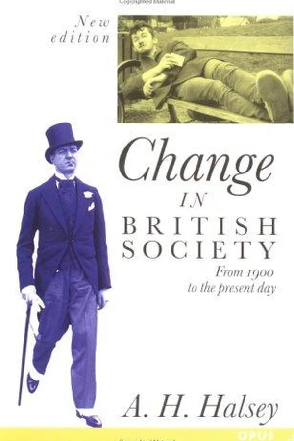 Capa de Change in British society