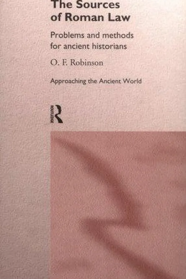 Capa de The Sources of Roman Law