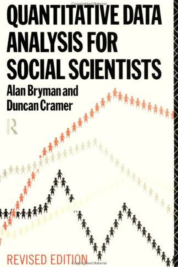 Cover of Quantitative data analysis for social scientists