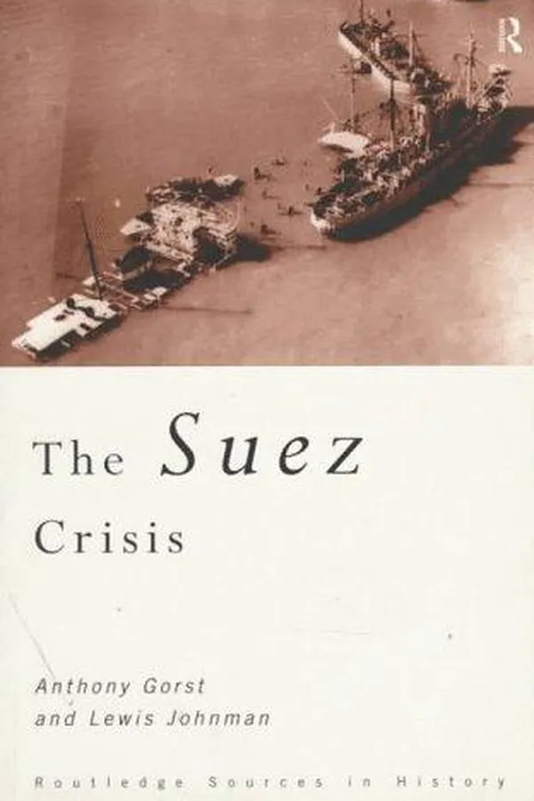 Capa de The Suez crisis