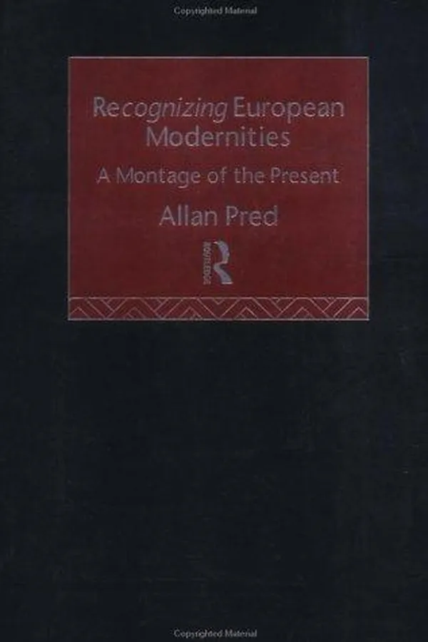 Capa de Recognizing European modernities