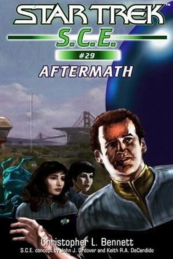 Capa de Star Trek S.C.E. -  Aftermath