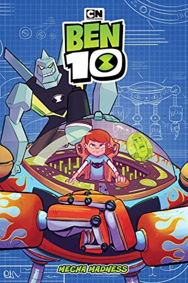 Capa de Ben 10 Vol. 3 - Mecha Madness