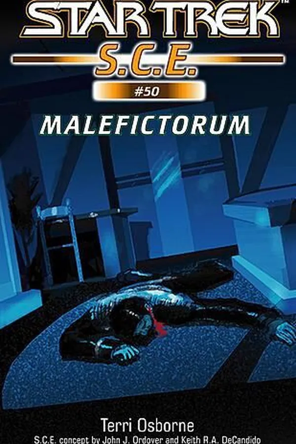 Capa de Star Trek S.C.E. - Malefictorum