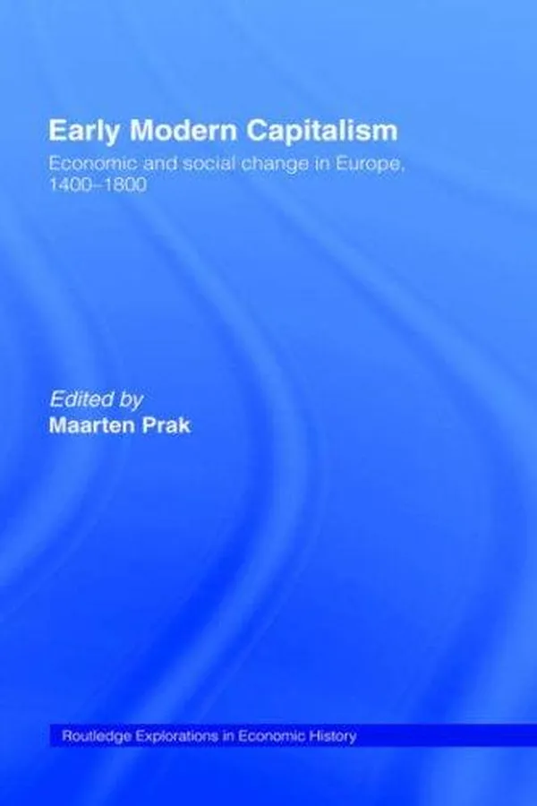 Capa de Early Modern Capitalism