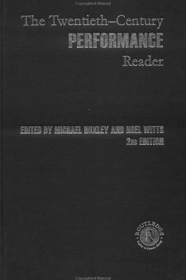 Capa de The twentieth century performance reader