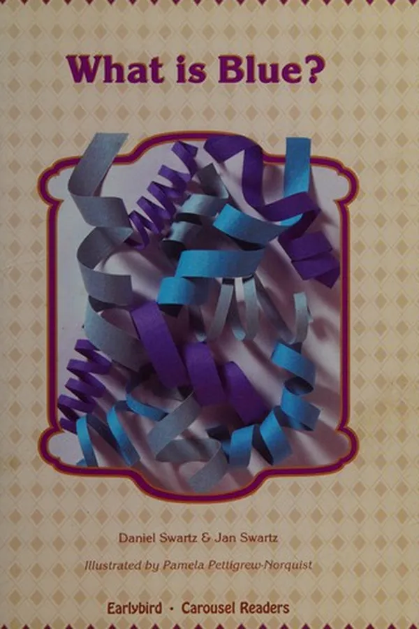 Capa de What is blue?