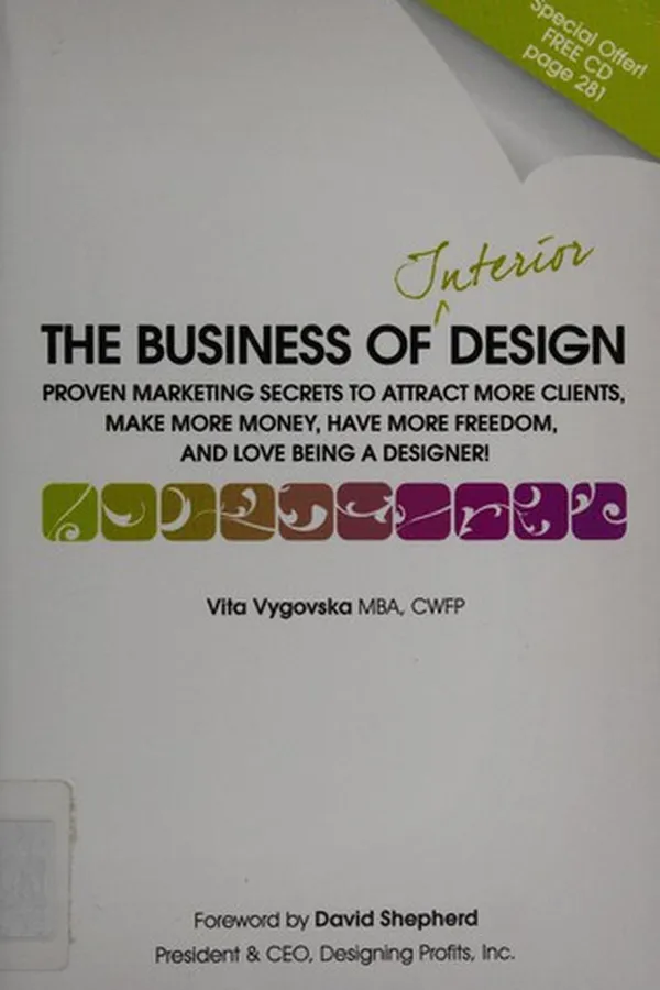 Capa de The business of interior design