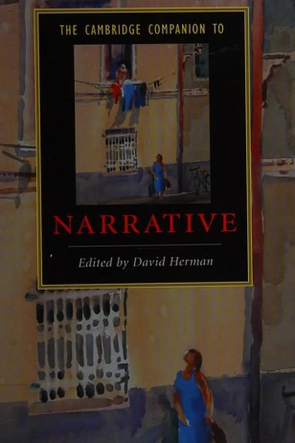Capa de The Cambridge companion to narrative