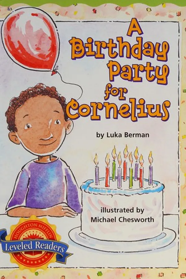 Capa de A birthday party for Cornelius