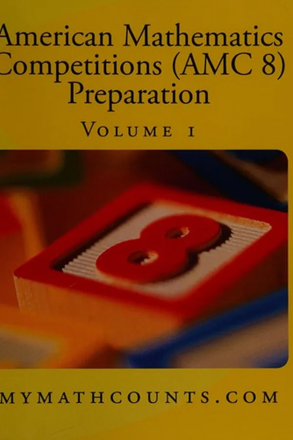 Capa de American mathematics competitions (AMC 8) preparation