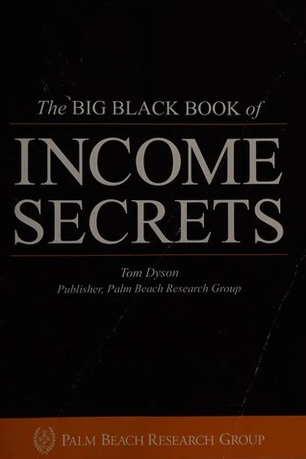 Capa de The Big Black Book of Income Secrets