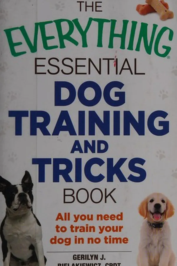 Capa de The everything essential dog training and tricks book