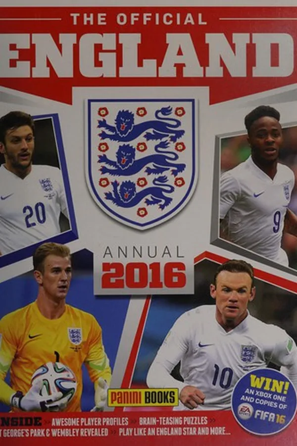 Capa de The official England annual 2016