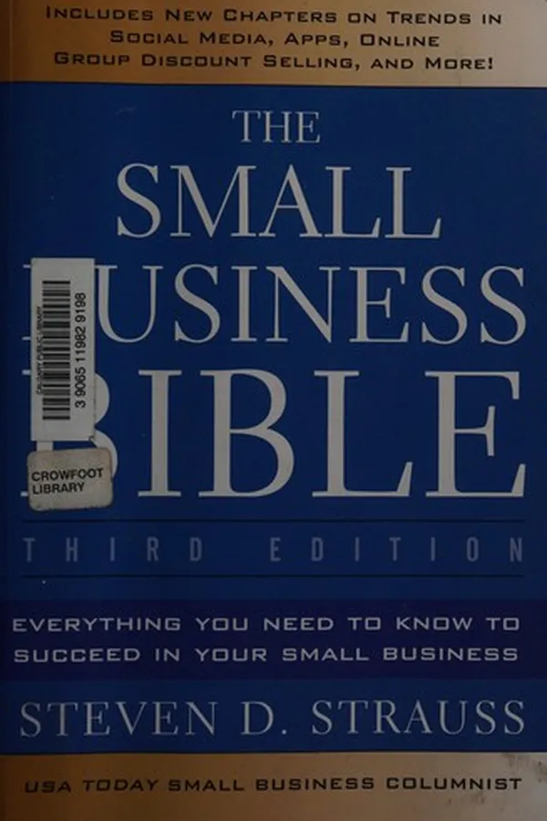 Capa de The small business bible