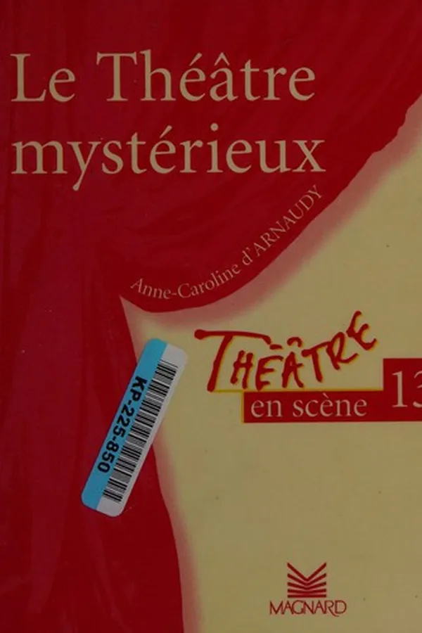 Capa de Le théâtre mystérieux