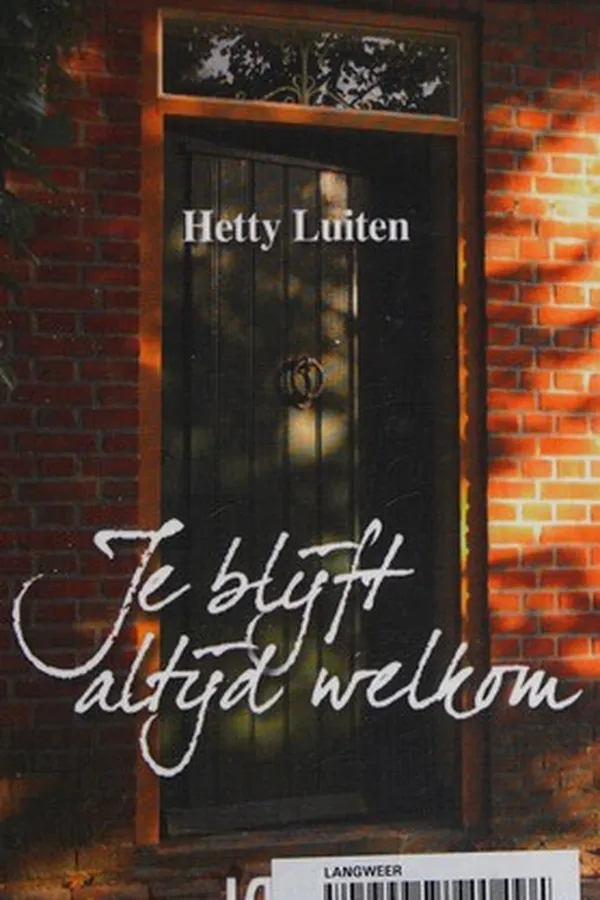 Capa de Je blijft altijd welkom