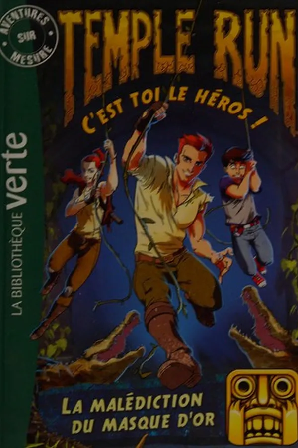 Capa de La malédiction du masque d'or