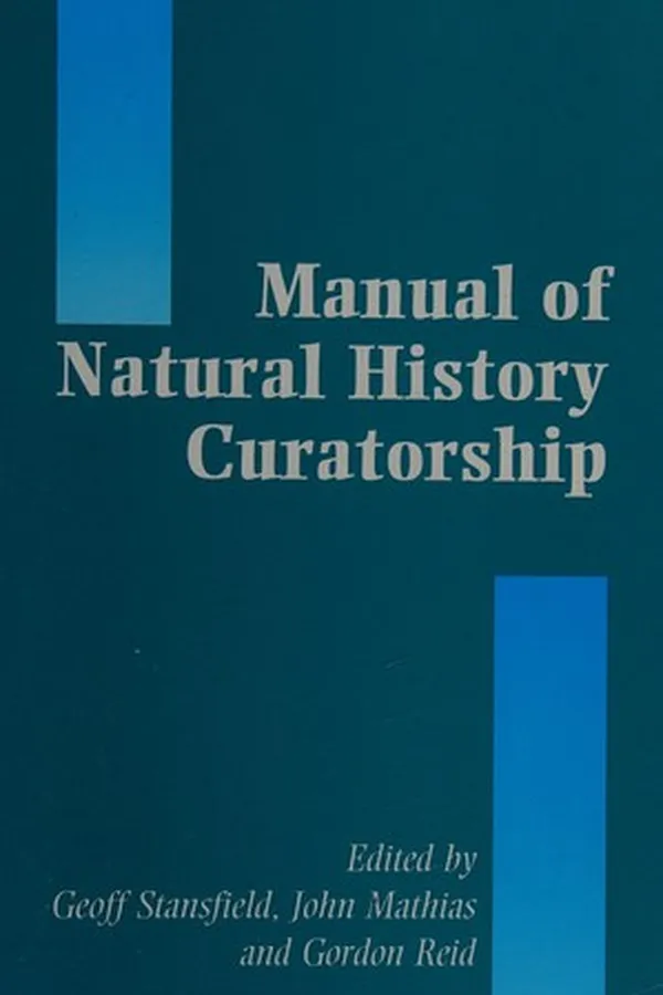 Capa de Manual of natural history curatorship