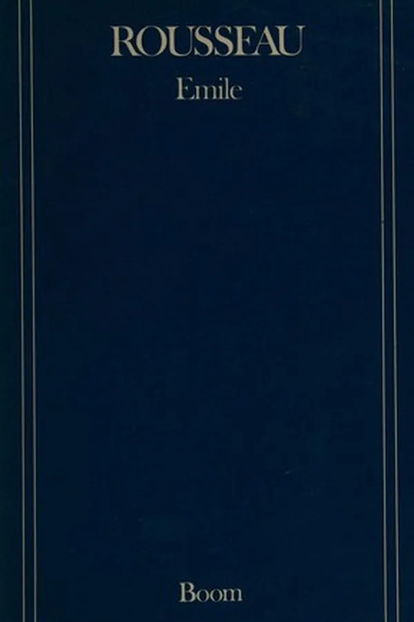 Capa de Emile, of Over de opvoeding