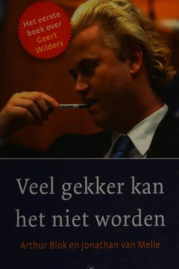 Capa de Veel gekker kan het niet worden
