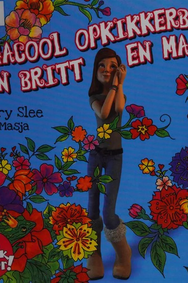 Capa de Megacool opkikkerboek van Britt en Masja