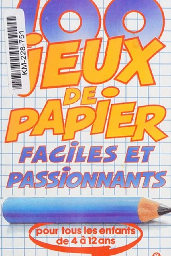 Capa de 100 jeux de papier