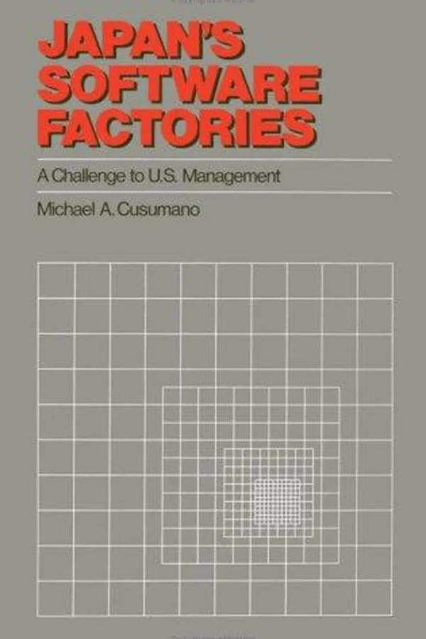 Capa de Japan's software factories