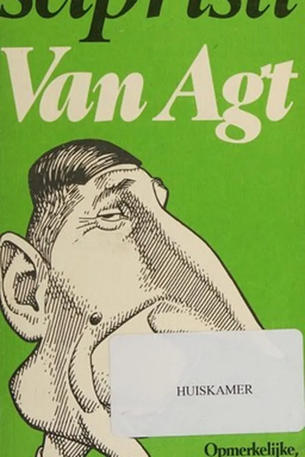 Capa de Sapristi! Van Agt