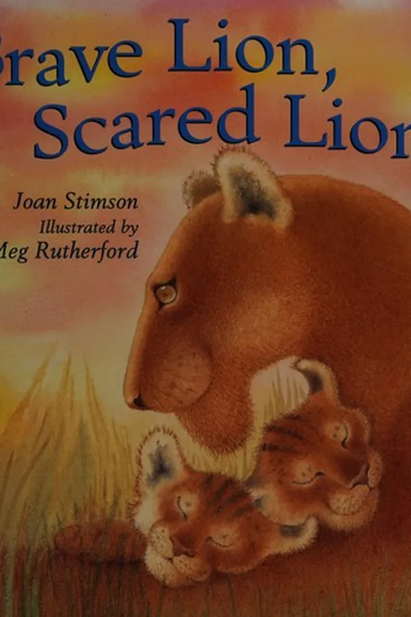 Capa de Brave lion, scared lion