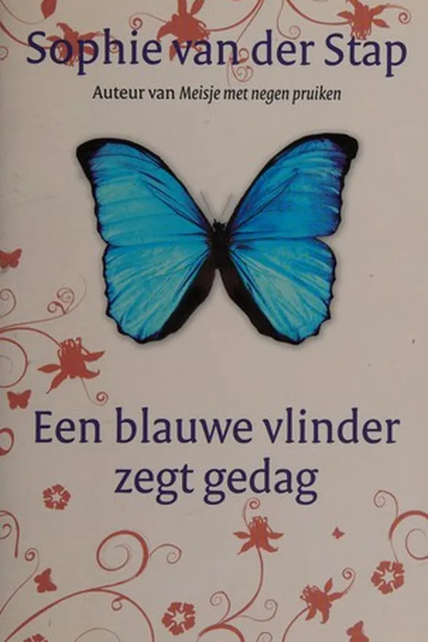 Capa de Een blauwe vlinder zegt gedag